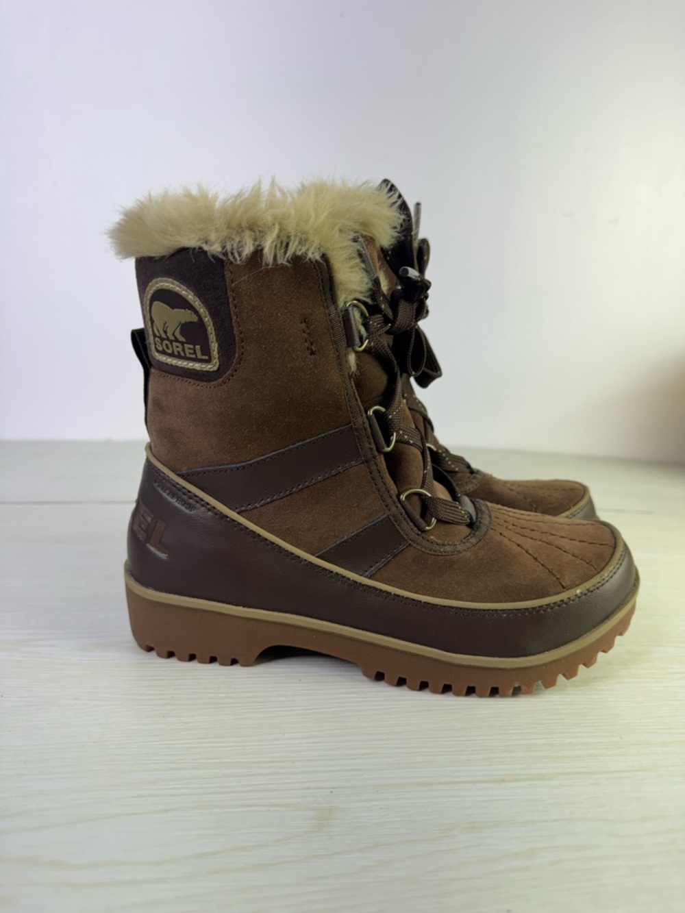 Sorel Women's Tivoli II Dark Brown Winter Boots size 5